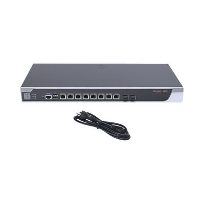 Router Balanceador con Control de Aplicaciones, Hasta 9 Servicios de Internet y hasta 500 clientes con desempeño de 1.5 Gbps