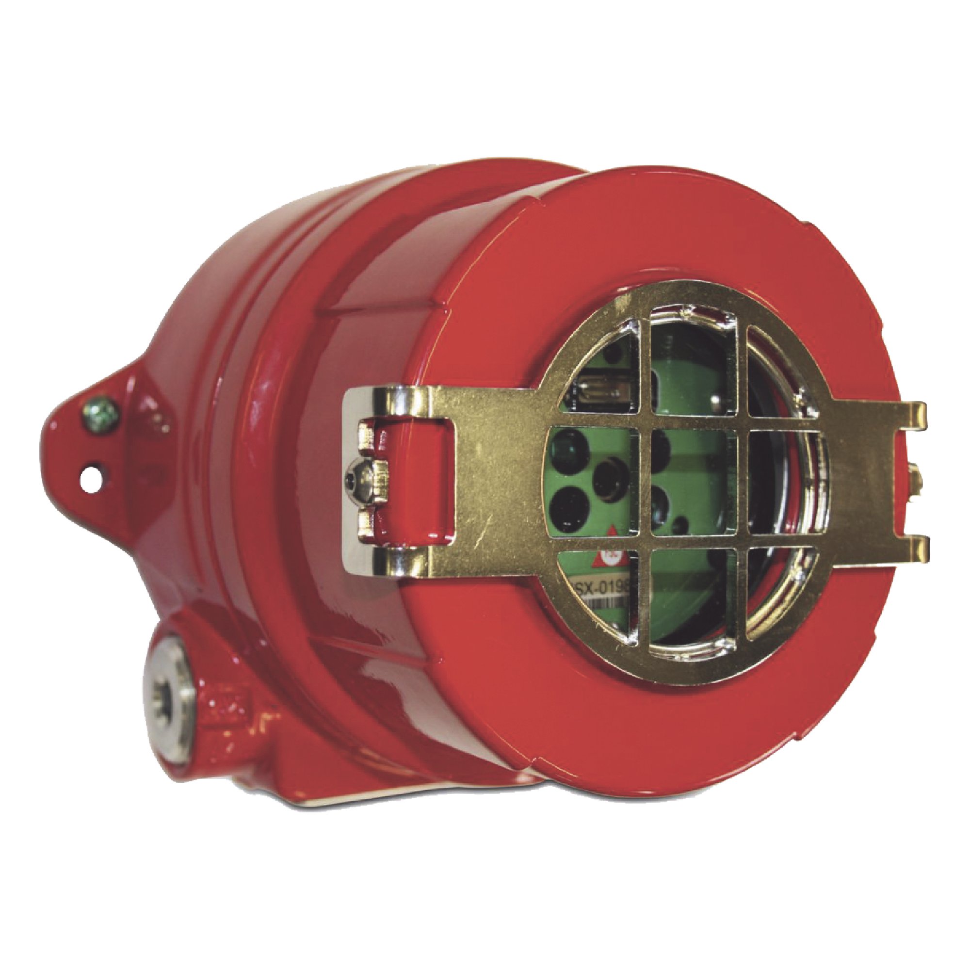 Detector de flama multiespectro UV y doble IR/Visible, cono de visión de 90 grados, alcance mayor a 60 metros, salida 4-20 mA y ModBus RS-485 — HONEYWELL ANALYTICS · SKU FS20X-211-21-2