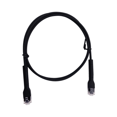 Mini Patch Cord Cat6 Ultra Slim 5 Metros (16.40 Pies) Negro ? Ahorra Espacio sin Organizadores, con Bota Flexible — LINKEDPRO BY EPCOM · SKU LP-PSLIM-5BK