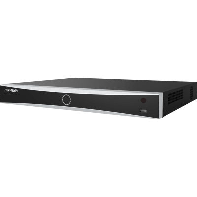 [AcuSeek] NVR 32 Megapixel (8K) / 8 Canales IP / 8 Puertos PoE+ / ACUSENSE / Reconocimiento Facial / POS / 2 Bahías de Disco Duro / HDMI en 4K / Alarmas I/O — HIKVISION · SKU DS-7608NXI-I2/8P/VPRO