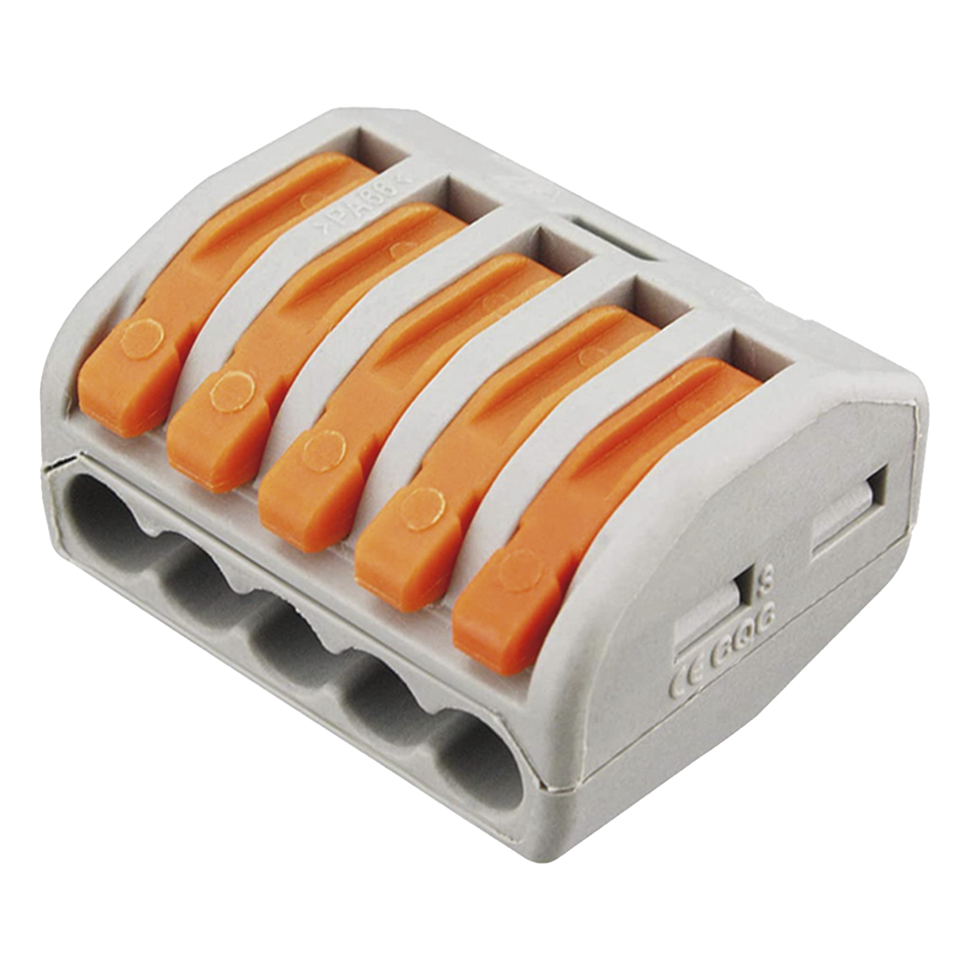 Conector Compacto para 1 Cable de Entrada 4 Cables de Salida / Cables Compatibles 12AWG-28AWG — EPCOM POWERLINE · SKU CON-1006