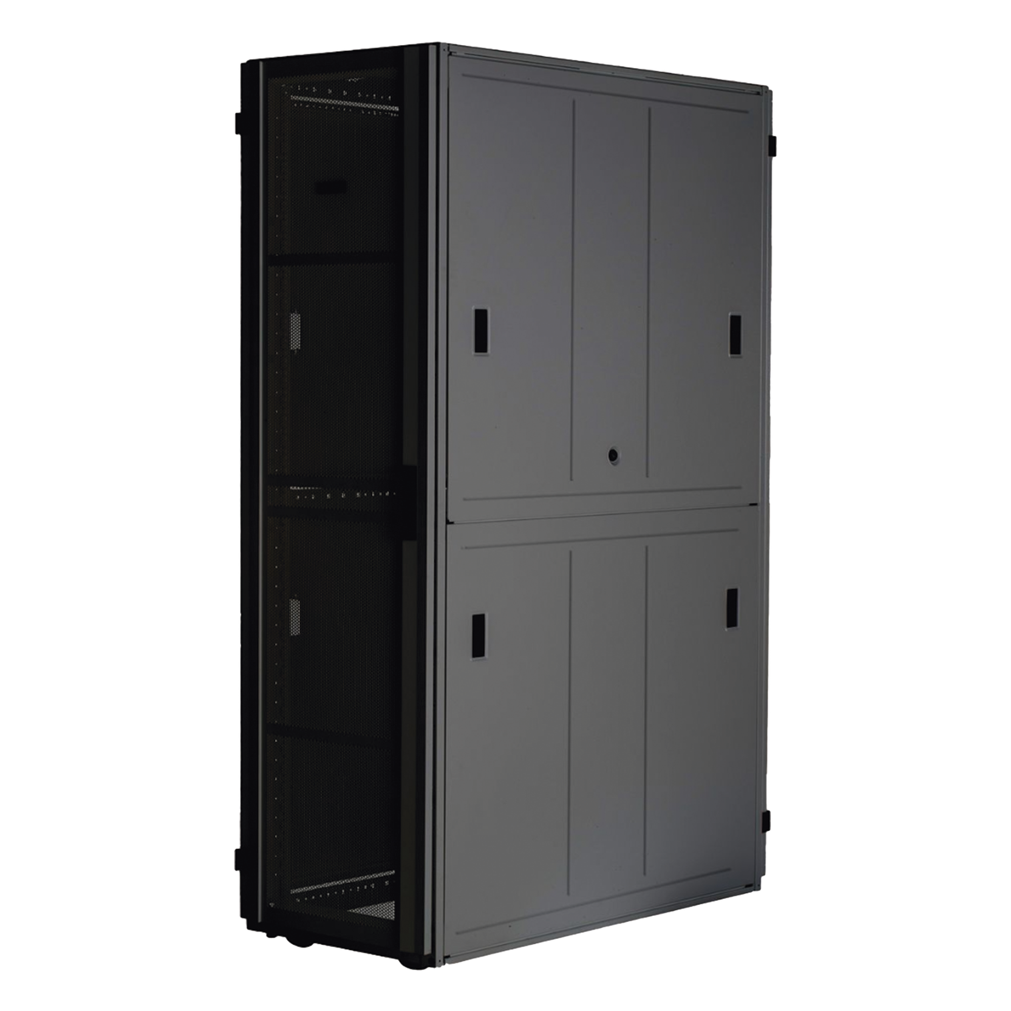 Gabinete FlexFusion™ XGL (Light) para Centros de Datos, 42 UR, 600 mm de Ancho, 1200 mm de Profundidad, Fabricado en Acero, Color Negro — PANDUIT · SKU XGL64222B