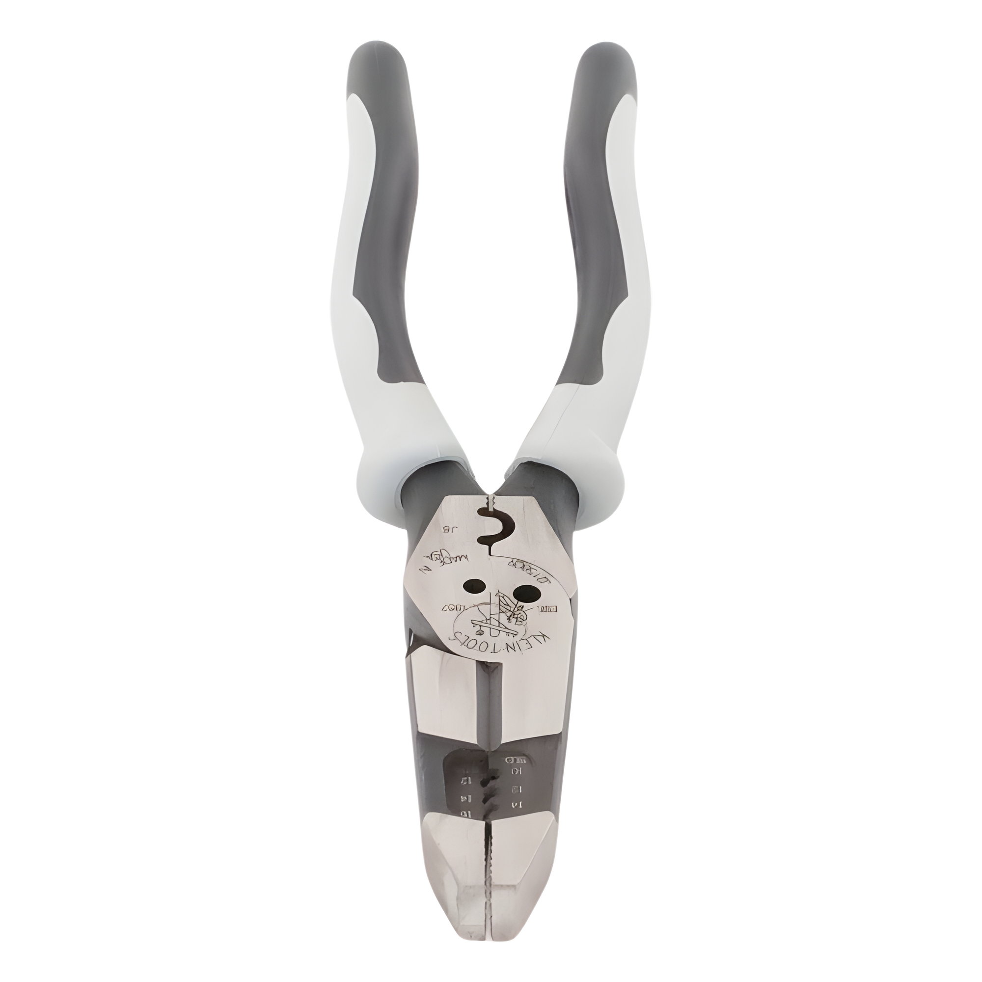 Pinza Híbrida con Ponchadora de 8". Pela Cable Sólido de 10-14 AWG y Cable Trenzado de 12-16 AWG