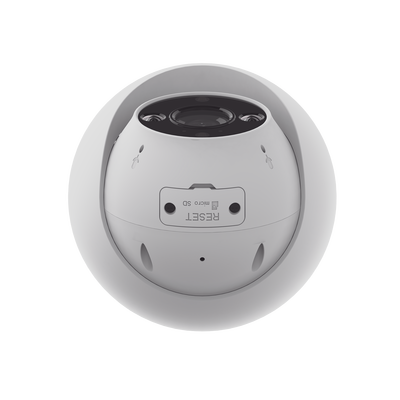 Domo IP 3 Megapíxel (2K) / Wi-Fi / Sirena y Estrobo /Audio de Dos Vías / Detección Humana y Vehiculo / Notificación Push / Audios Personalizables / Ranura Para Memoria hasta 512GB / Uso en Exterior IP67