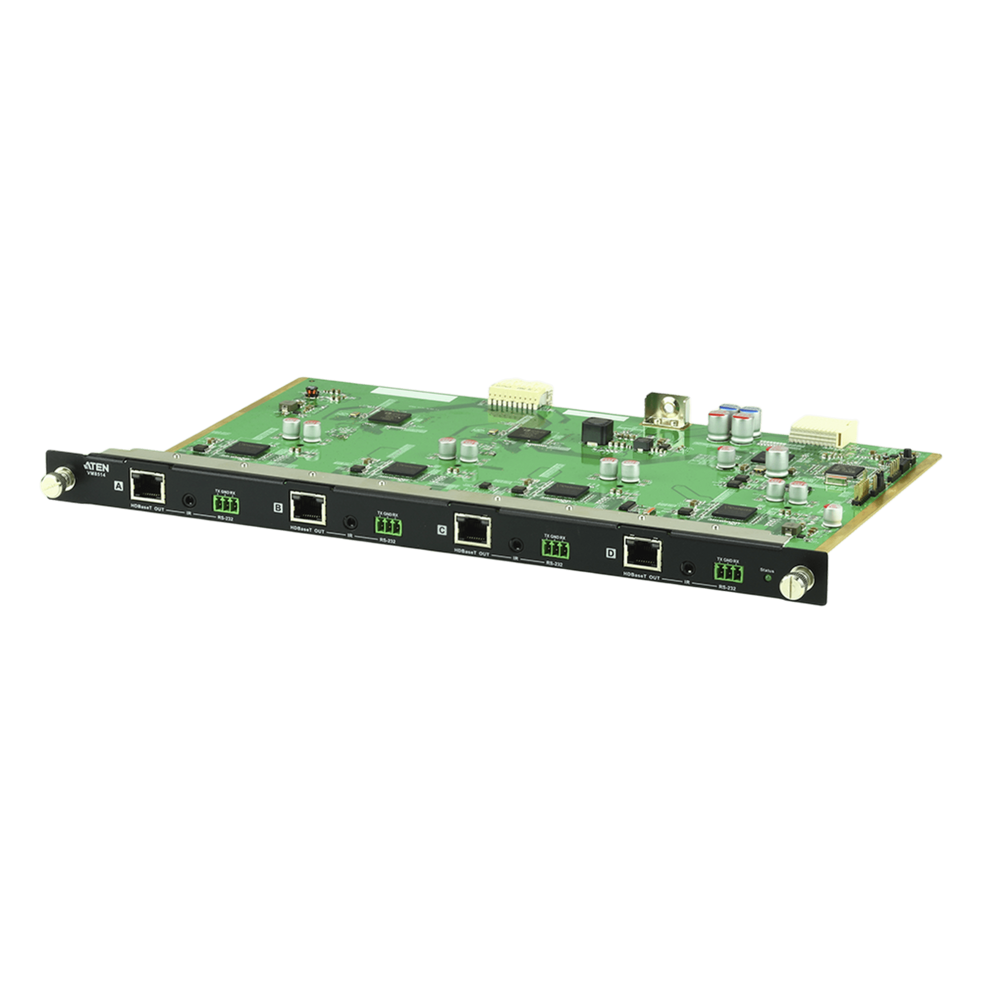 Tarjeta de Entrada HDBaseT | 4 Puertos | HDCP 1.4 | EDID Expert | Compatible con Audio | Compatible con VM1600A — ATEN · SKU VM8514