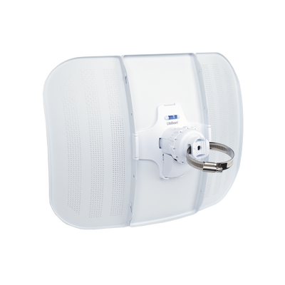 LiteBeam airMAX M5 CPE hasta 100 Mbps, 5 GHz (5150 - 5875 MHz) con antena integrada de 23 dBi