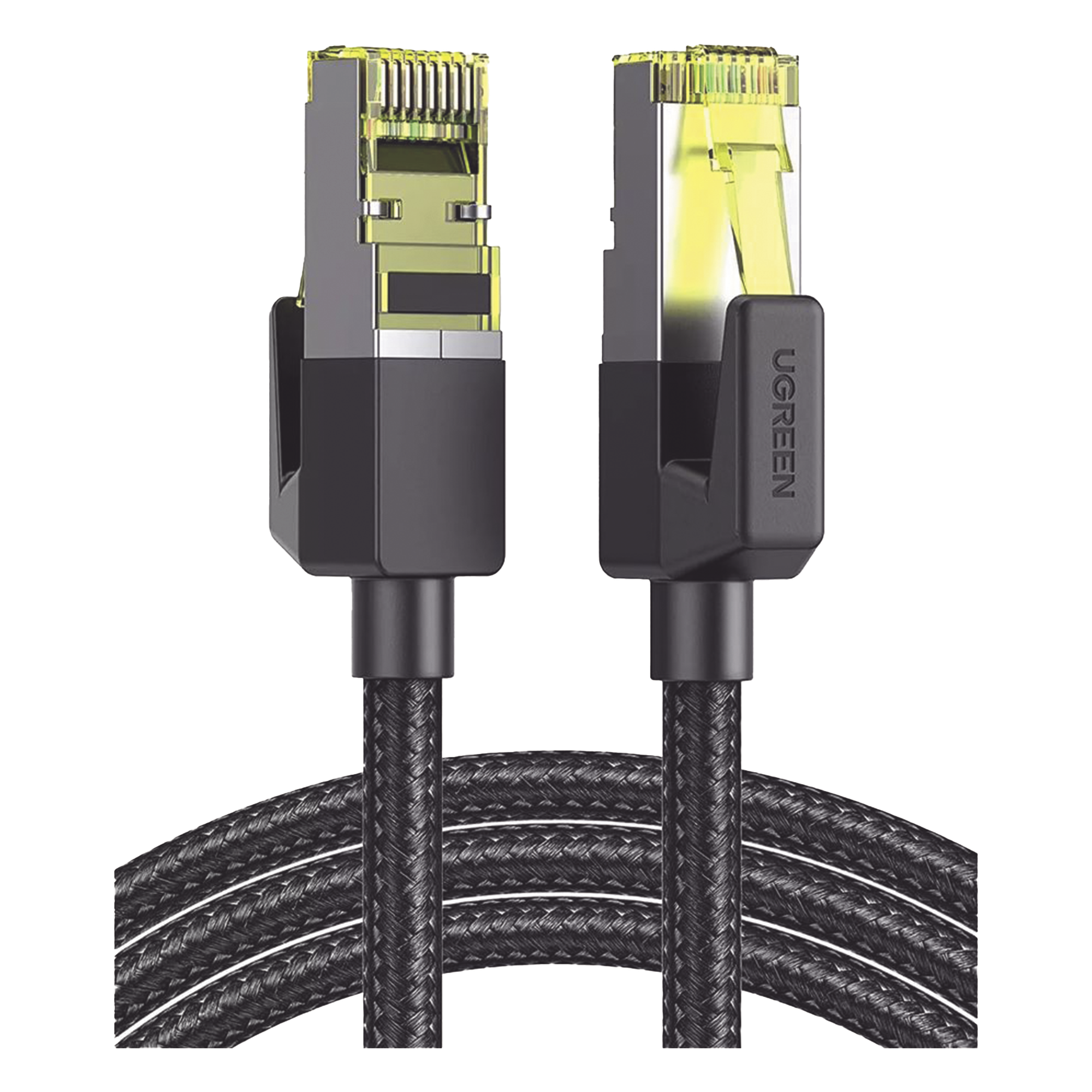 Cable Ethernet Cat7 CLASS F/FTP Redondo con Malla de Nylon 3 Metros (9.84 Pies) — UGREEN · SKU 80424