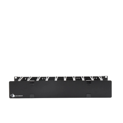 Organizador de Cable Horizontal RouteIT, Sencillo, Para Rack de 19in, 6in de profundidad, 2UR