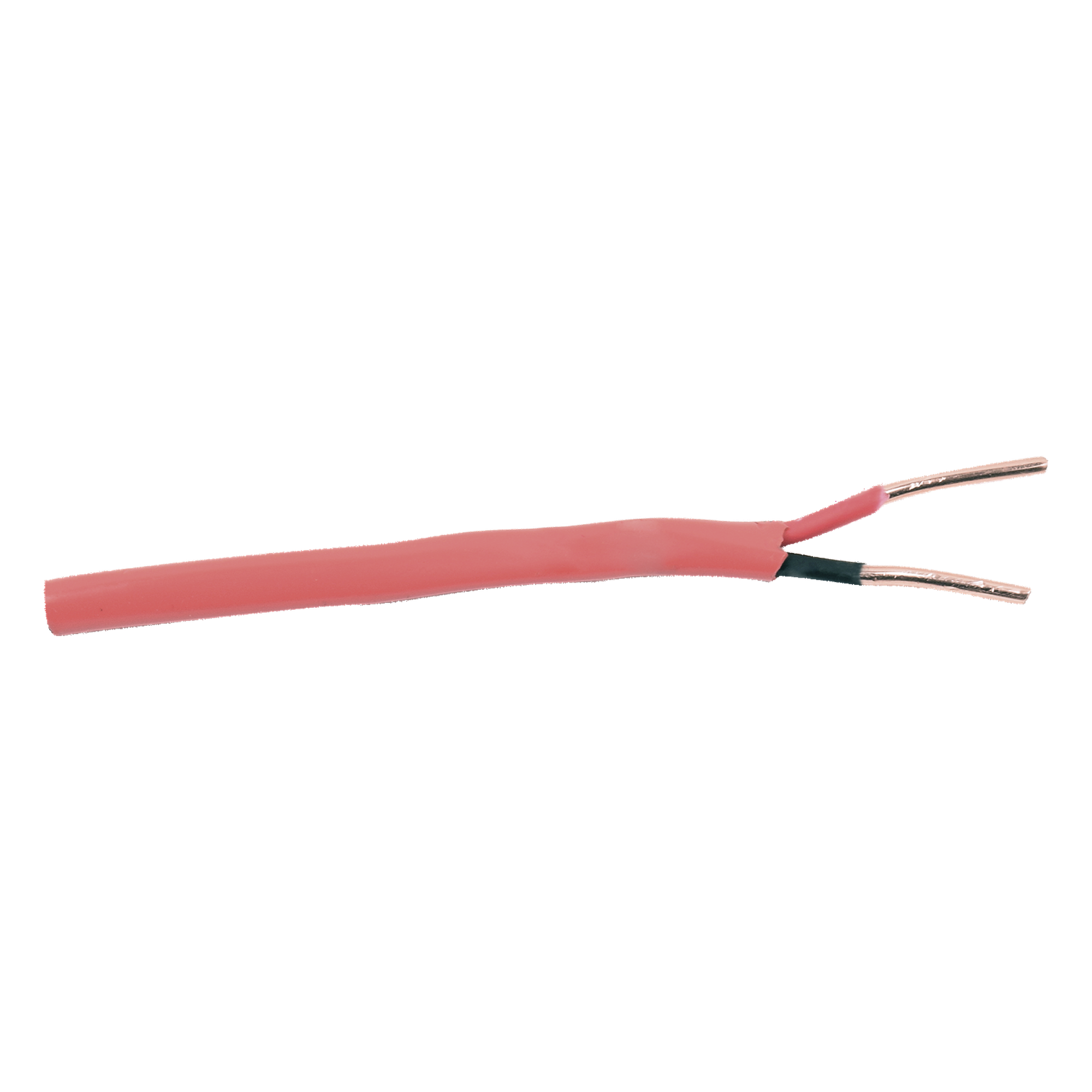 Carrete de Alambre de 305 Metros (1000 Pies) / 2 x 14 AWG / Riser / Tipo FPLR-CL3R / Color Rojo / Para Aplicaciones en Paneles de Detección de Incendio y Sistemas de Evacuación — GENESIS · SKU 4313-1004/1000