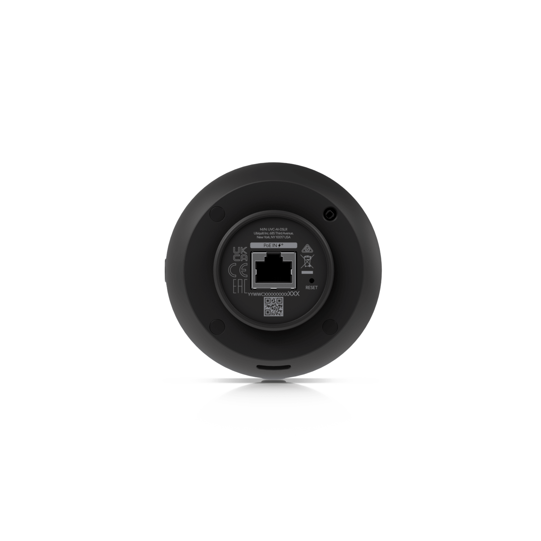 UniFi Protect AI DSLR Long Distance – Cámara 4K PoE+ para Interior/Exterior con Sensor de Alta Sensibilidad, Lente Fija de larga distancia de 45 mm y Analítica Avanzada por IA