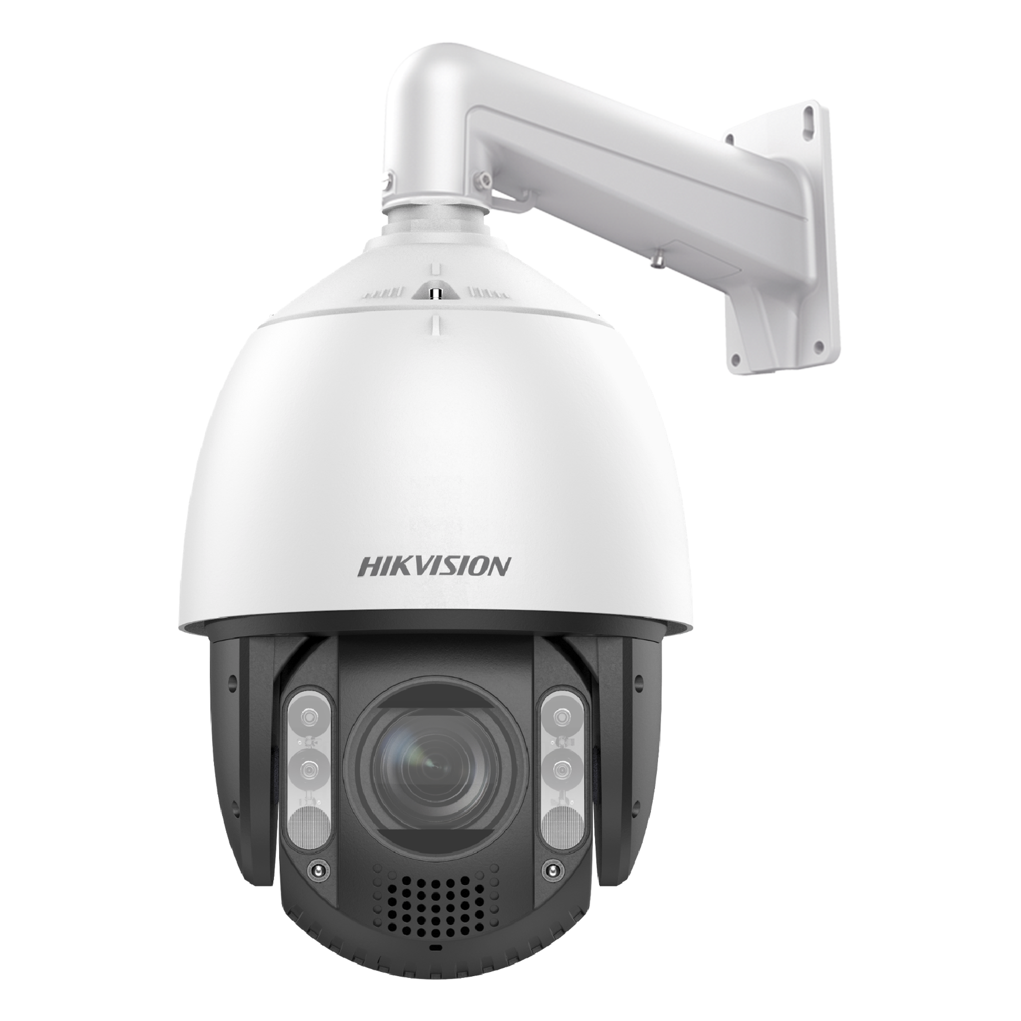 Cámara PTZ IP / 8 Megapixel / 12X Zoom Óptico / ColorVu / IR 150 m (492.1 ft) / Luz Blanca 100 m (328.1 ft) / IP66 / IK10 / Hi-PoE — HIKVISION · SKU DS-2DE7A812MCG-EB