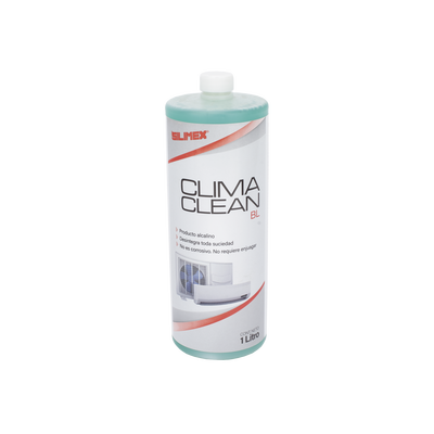 CLIMA CLEAN BL Limpiador a Base Ácida que Garantiza una Limpieza Profunda y Profesional en Serpentines de Minisplits, Mejorando su Eficiencia y Prolongando su Vida Útil