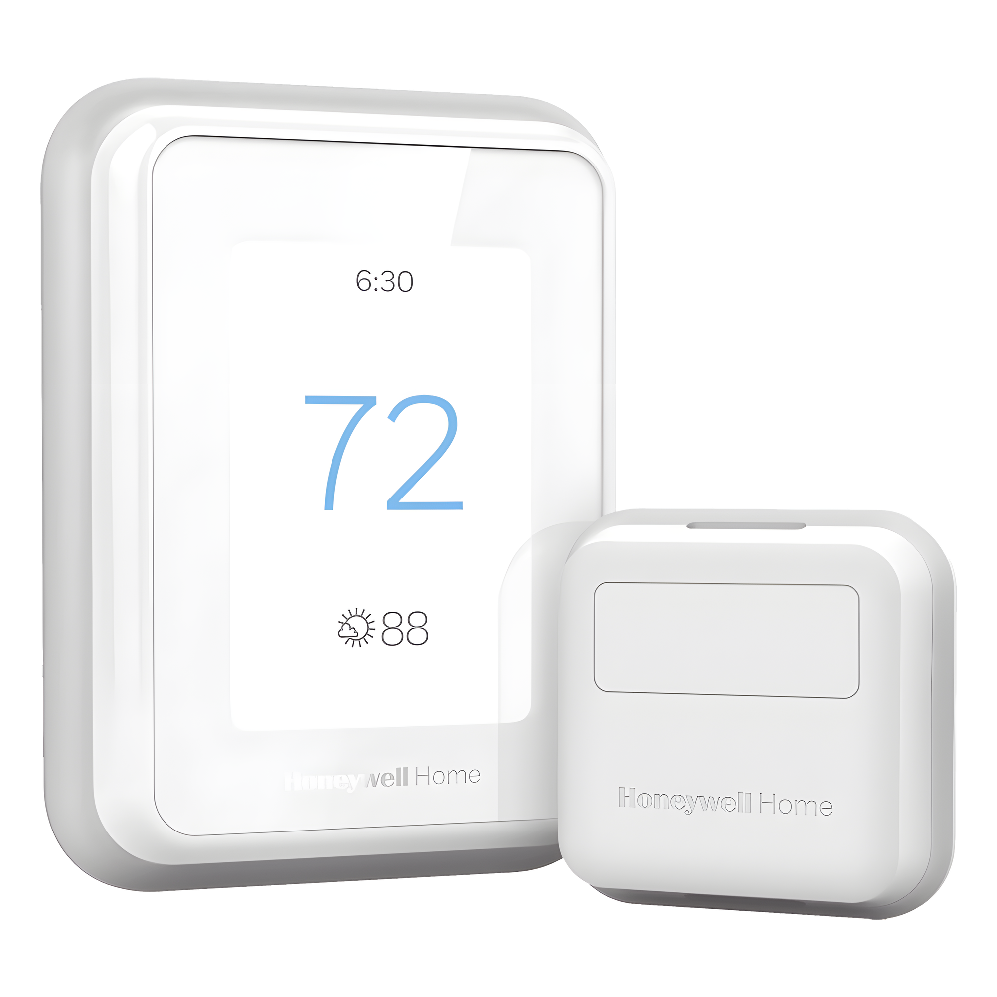 Termostato inteligente Wi-Fi con pantalla táctil a color y sensores inalámbricos RedLINK, para sistemas de hasta 3H/2C bomba de calor, serie T10 Pro — HONEYWELL HOME RESIDEO · SKU THX321WFS2001W/U