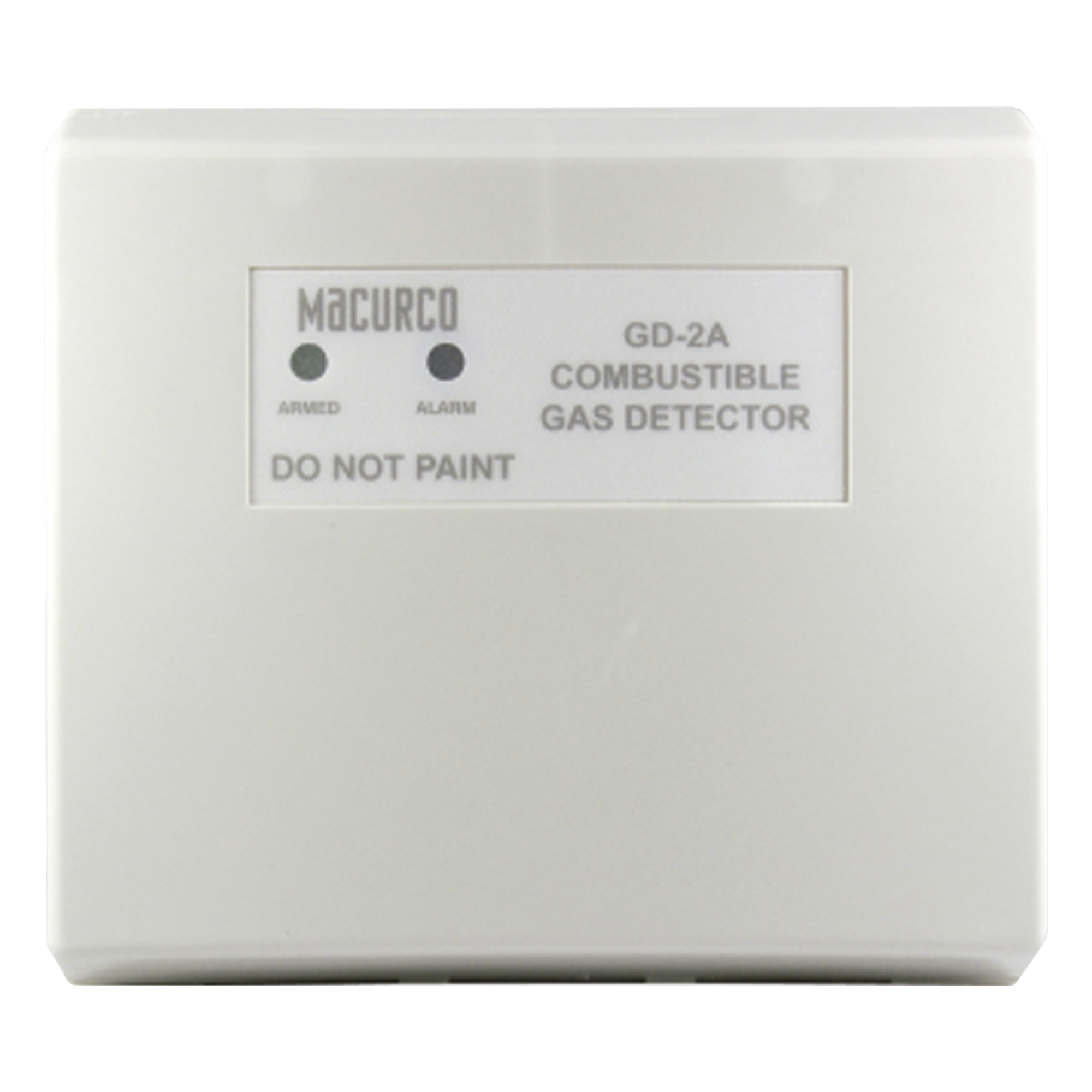 Detector de Gas Combustible / Metano y Propano / Uso Residencial — MACURCO - AERIONICS · SKU GD-2A