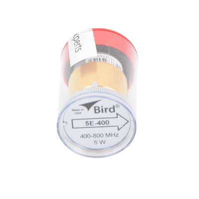 Elemento de 5 Watt en Línea 7/8" para Wattmetro BIRD 43 en Rango de Frecuencia de 400 a 800 MHz.