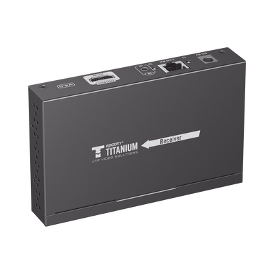 Receptor Compatible para Kit Matricial TT-383-MATRIX-4.0 | Resolución 1080P@60Hz | Cat 6 | Control IR | Compatible con Switch IGMP (Solo para transmisor versión 4.0).