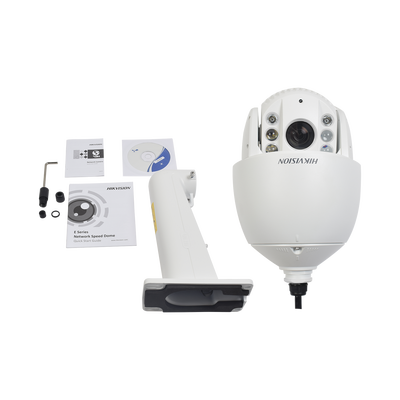 Domo PTZ IP 2 Megapixel / 32X Zoom / 150 mts IR /Exterior IP66 / Autoseguimiento / WDR / Hi-PoE / 60 IPS / Entrada-Salidad de Audio y Alarma / MicroSD