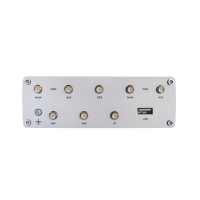 Router Industrial Dual LTE Cat 6 / 600 Mbps / 5 Puertos Gigabit / WiFi 5 / Doble SIM / GNSS / PoE / -40°C a 75°C