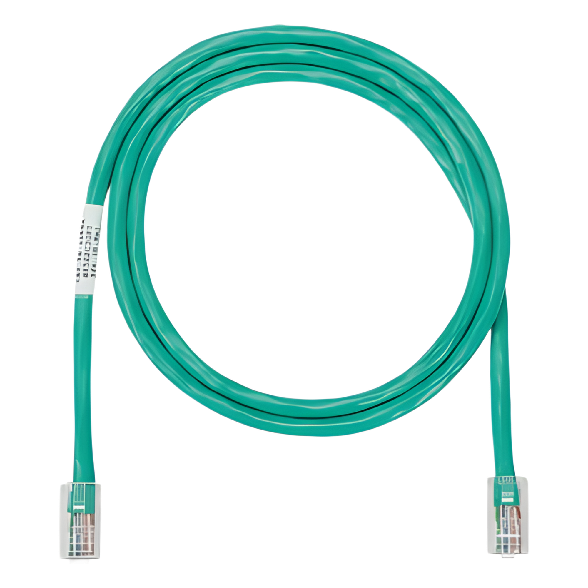 Cable de Parcheo UTP / Categoría 5e / 0.91 m (3 ft) / 24 AWG / PoE / Verde — PANDUIT · SKU NK5EPC3GRY
