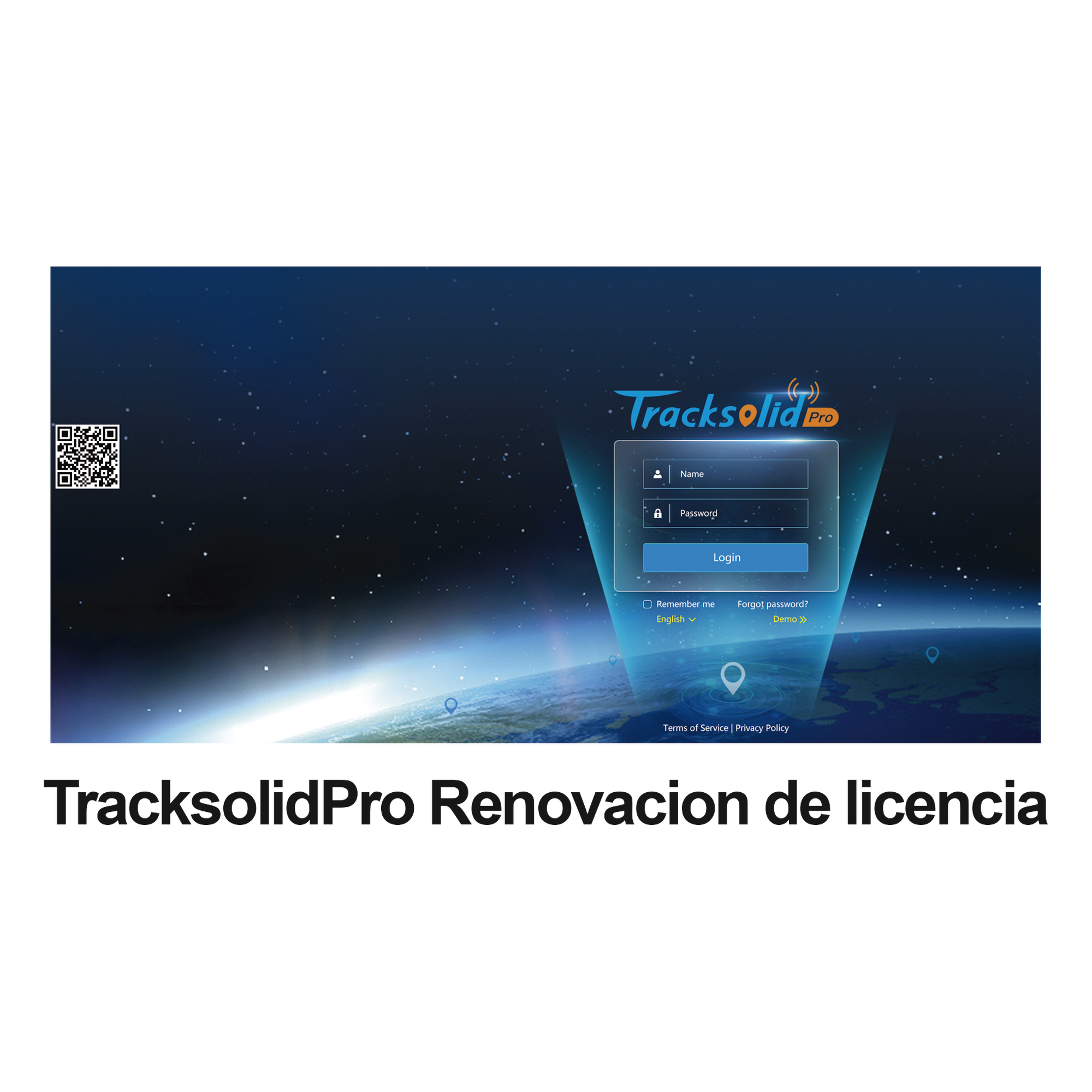 Renovación de licencia para plataforma TracksolidPro — JIMIIOT · SKU RTSCX