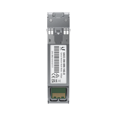 UFiber Módulo SFP+ 10G, transceptor MiniGibic MultiModo 10 Gbps, distancia 300m, conectores LC, paquete de 2 piezas