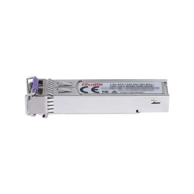 Transceptor Lado (B) un Hilo BiDi SFP 2.5Gb LC Monomodo Tx 1550nm / Rx 1310nm, hasta 3km