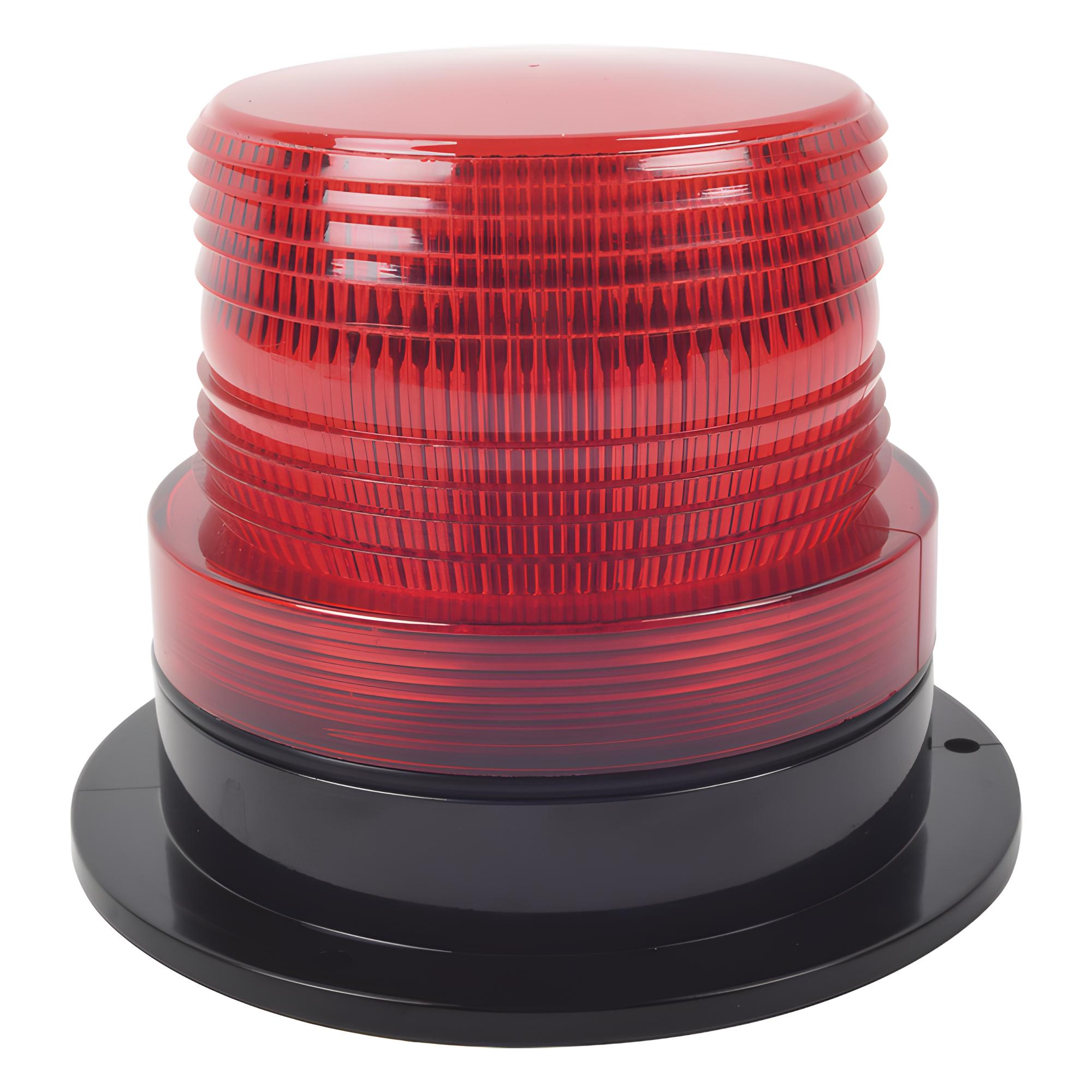 Burbuja Brillante de Larga Vida Útil, con 8 LEDs Color Rojo, Domo Rojo, 12Vcd — EPCOM INDUSTRIAL SIGNALING · SKU X126-R
