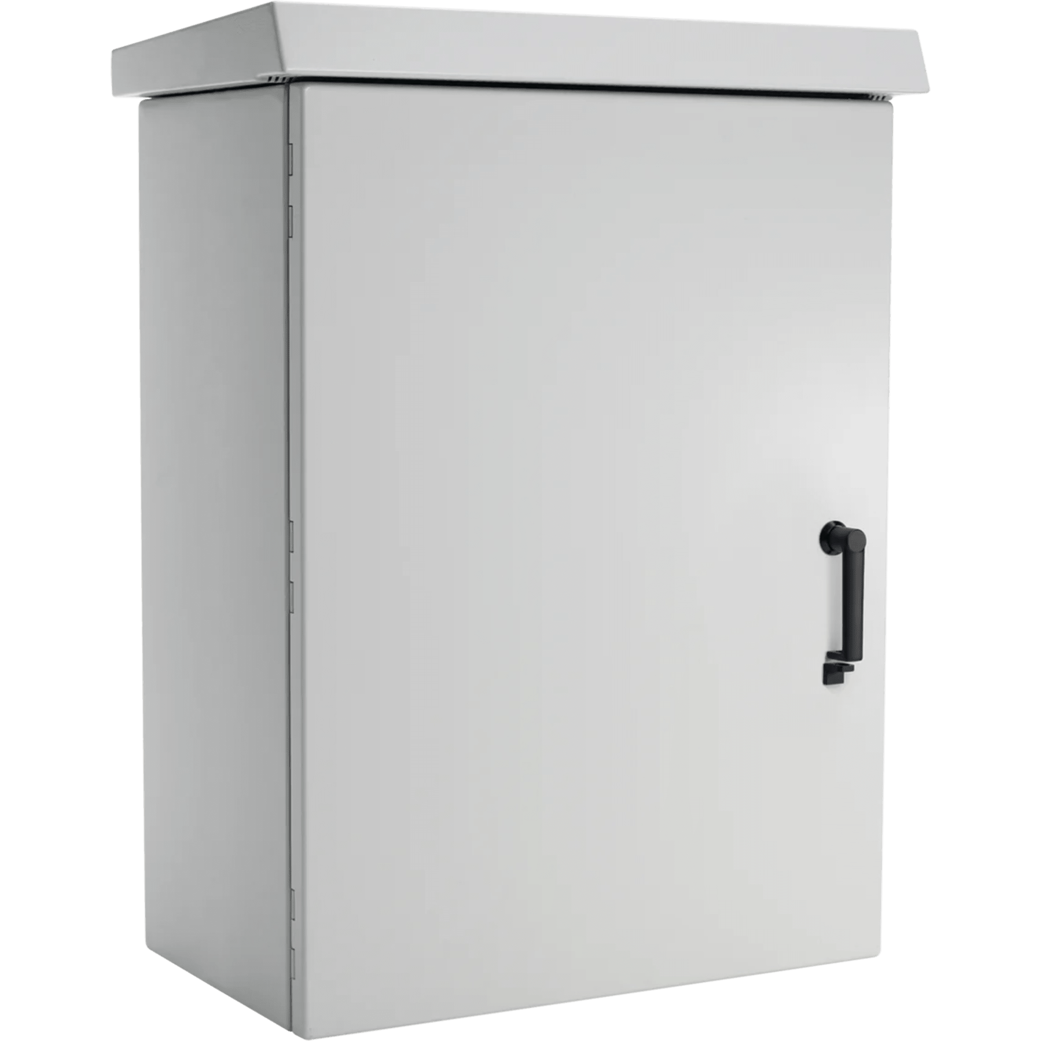 Gabinete Para Exterior OSP ComLine de 18 UR, 600 mm de Ancho, 500 mm de Profundidad De Aluminio, Color Gris Claro Con Protección NEMA 4/12/4X/3/3R; IP66