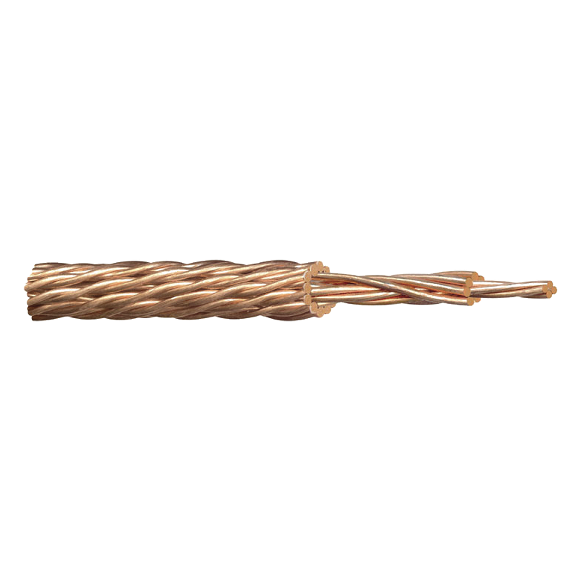 Bobina de 100 metros / Cable Eléctrico de Cobre / Aplicación Apartarrayos / 28 hilos clase II