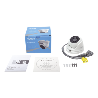 Turret TURBOHD 1 Megapixel (720p) / Lente 2.8 mm / 20 mts IR EXIR / 4 Tecnologías (TVI / AHD / CVI / CVBS) / IP66