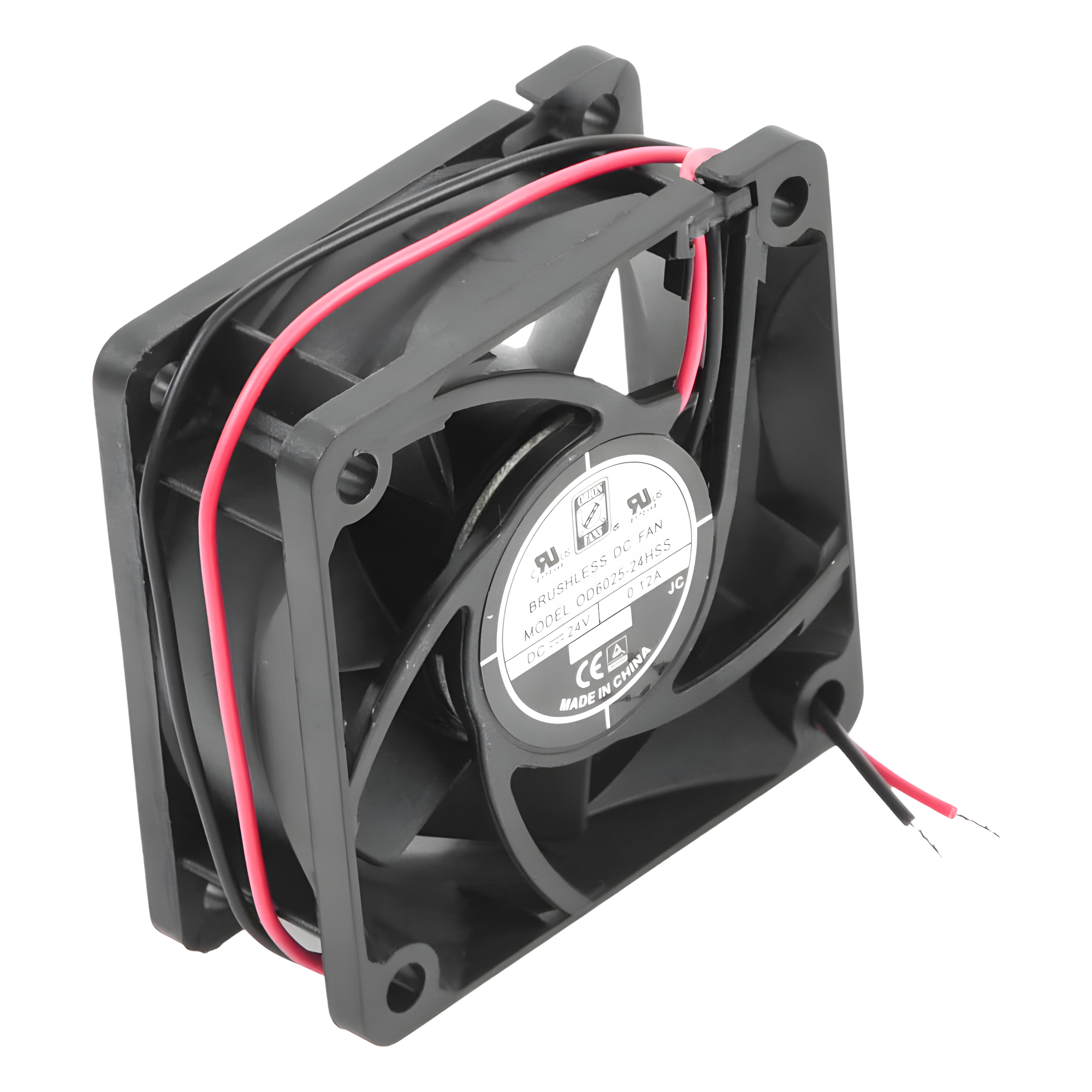 Ventilador Axial Anticondensante / 60 x 60 x 25 mm / 24 Vdc / 25.0 CFM / 4500 RPM / 2.9 W / Cojinete Sellado