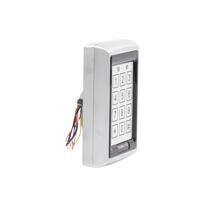 Teclado autónomo Antivandálico para 500 usuarios con lector de proximidad/ IP65