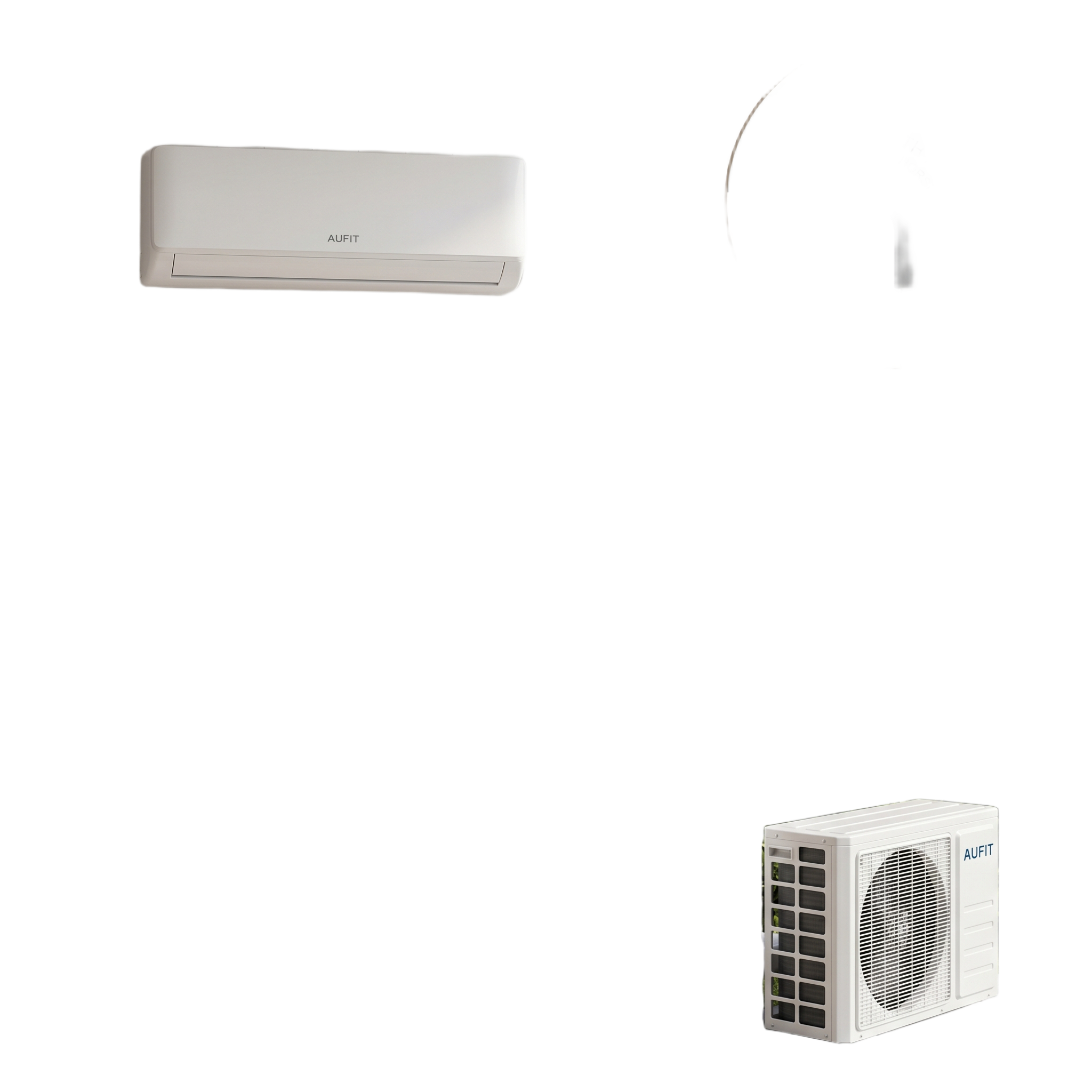 Kit de Canaletas Para la Organización de Tuberías y Cables Eléctricos en Instalaciones de Aire Acondicionado, Uso en Interiores y Exteriores, PVC Rígido, Ideal Para Minisplit, Contenido de Kit (11 Piezas), (3000-00000)