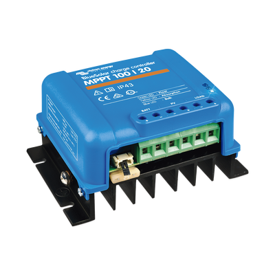 BlueSolar MPPT 100/20. Controlador Solar MPPT 20A, Voltaje Selección Automática: 12/24/48 Vcc.
