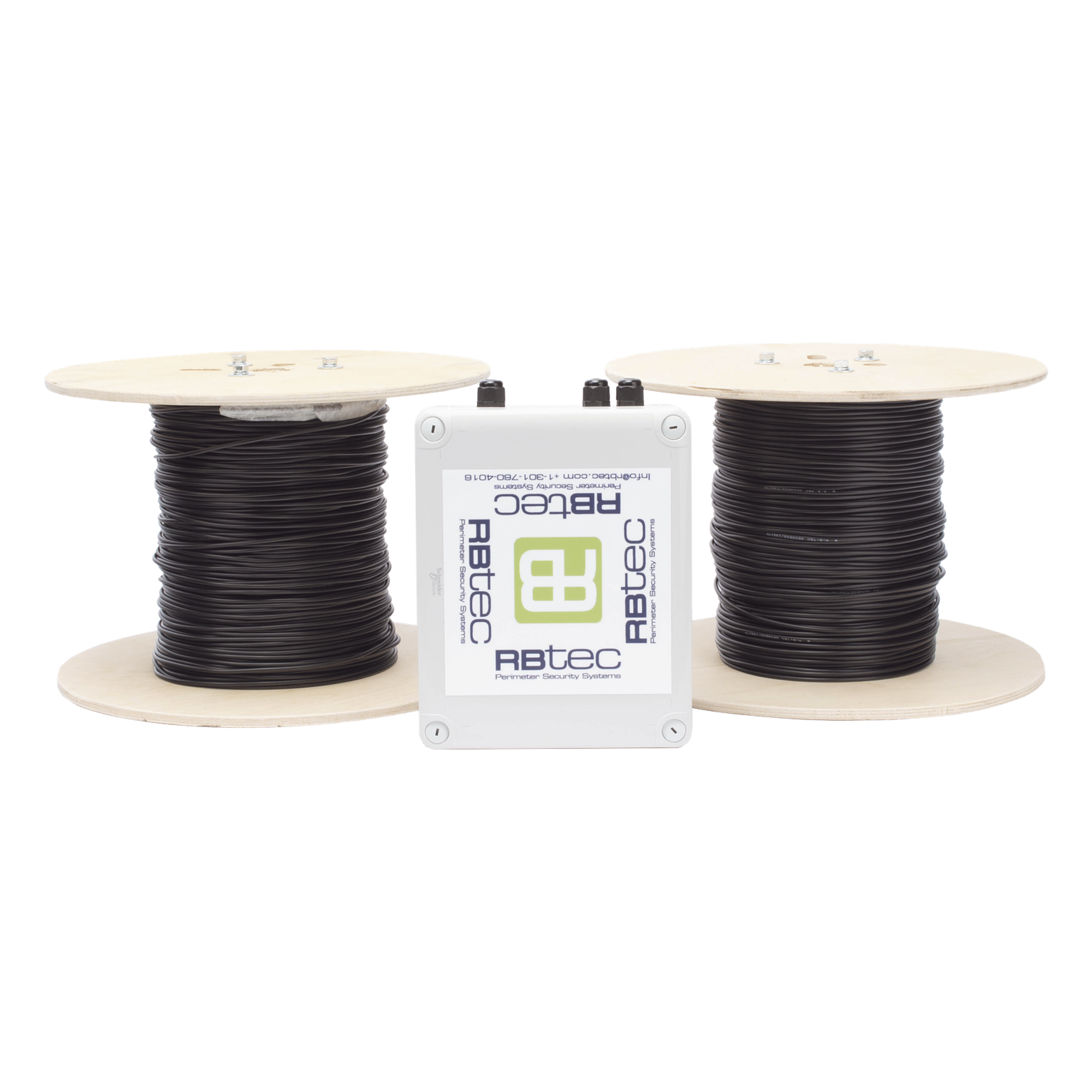MICALERT Cable Sensor para Paredes, Rejas Rigidas o barandales / 2 zonas de 305 metros / 610 Metros de Protección Total/Tarjeta LPU400/Calibración via software — RBTEC · SKU MIC2Z1000V2