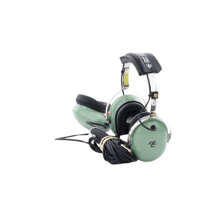 Auriculares estilo Muff-Mic para operaciones de mantenimiento y rampas en aeropuertos