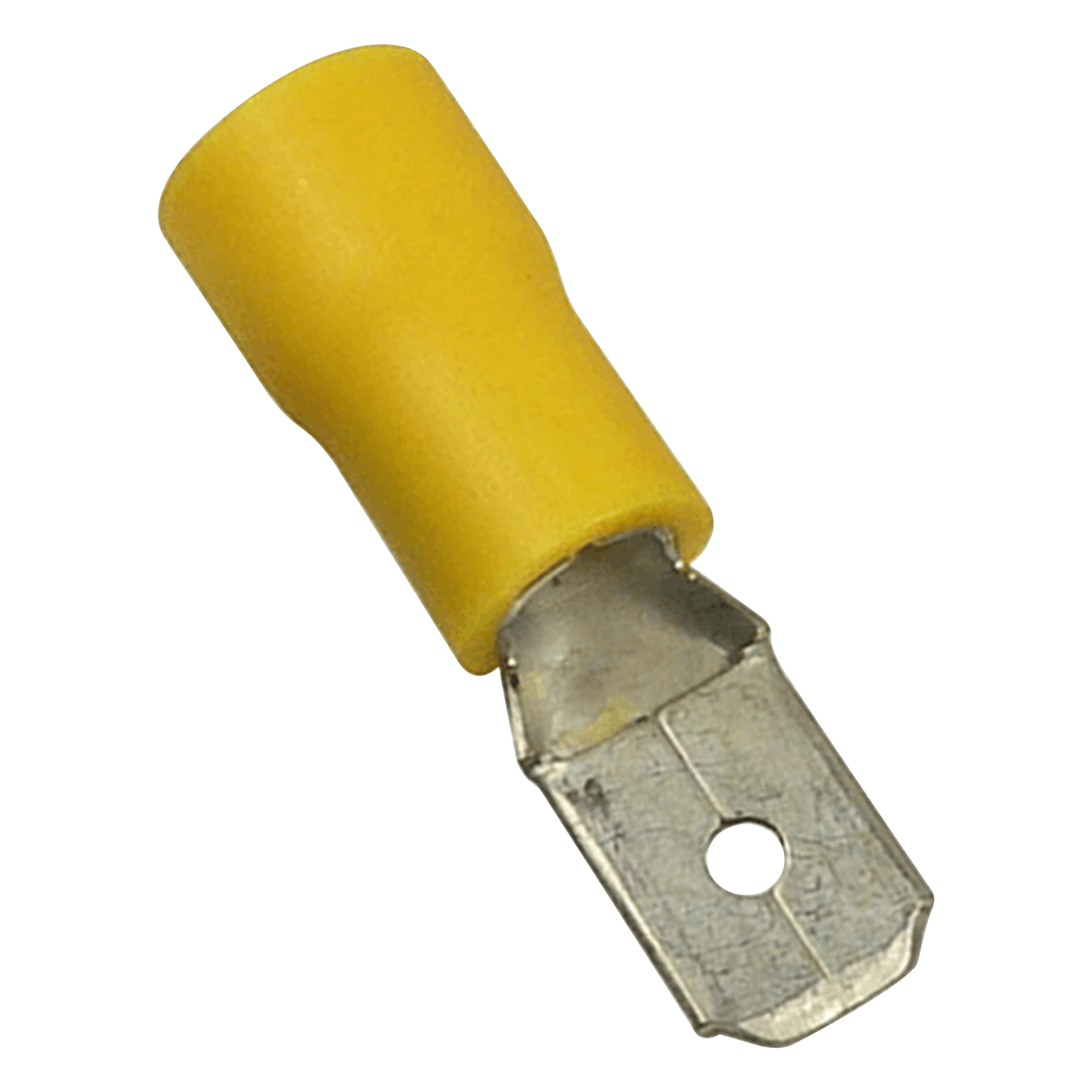 Terminal tipo macho aislada / 12 - 10 AWG / Amarillo / Paquete de 25 piezas. — EPCOM POWERLINE · SKU AE55121