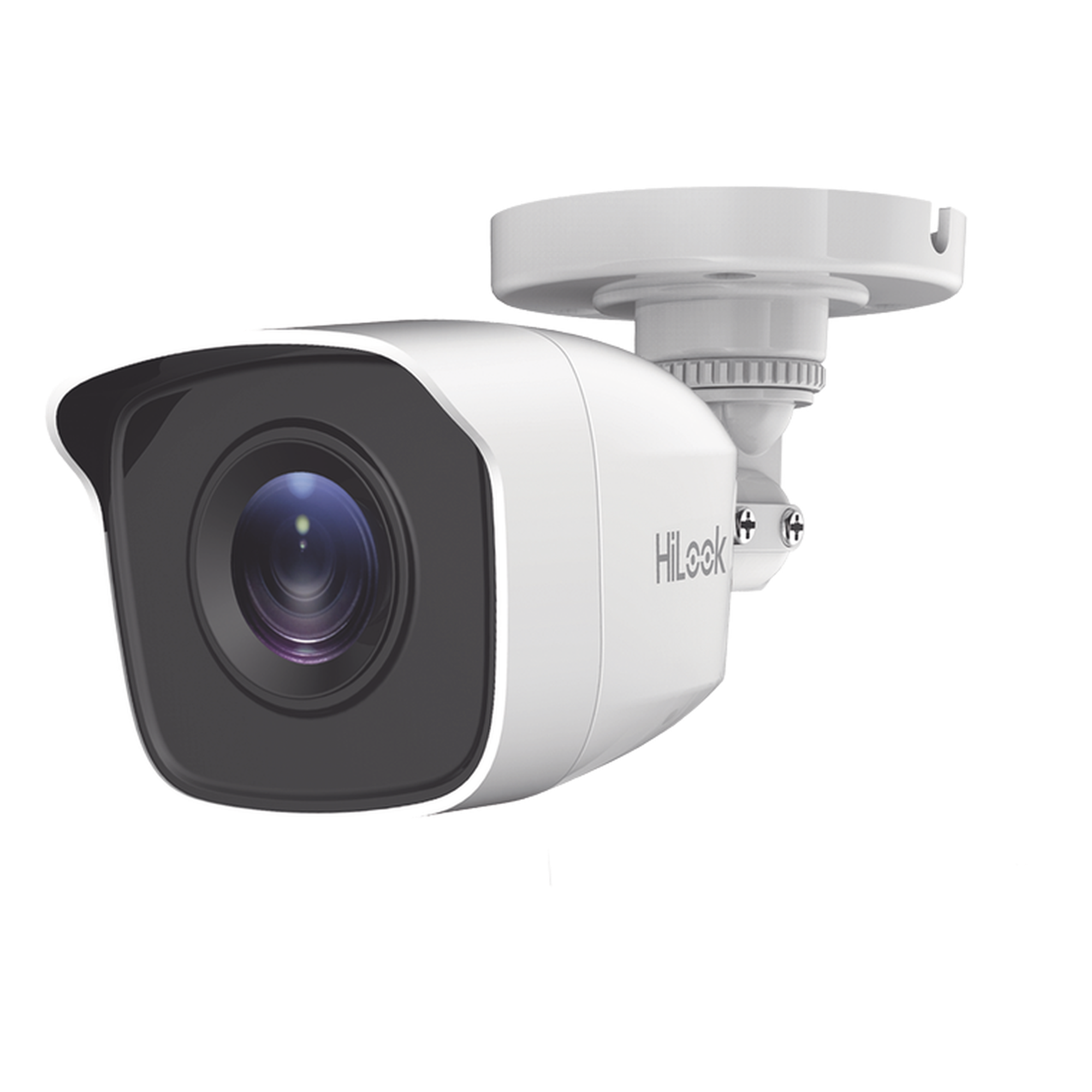 Bala TURBOHD 2 Megapíxeles (1080p) / Gran Angular 103º / Lente 2.8 mm / METAL / IR EXIR Inteligente 20 mts / Exterior IP66 / dWDR / TVI-AHD-CVI-CVBS — HiLook by HIKVISION · SKU THC-B120-MC