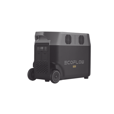 Estación de Energía Portátil DELTA PRO 3600Wh Litio LFP / 5 AC 3600W (7200W Pico) / 2 USB-C 200W / Capacidad para Aumentar Respaldo / Cargador de Coche 10A a 12.6V / Conectividad WiFi y Bluetooth (App) / Carga Solar 1600W Max.