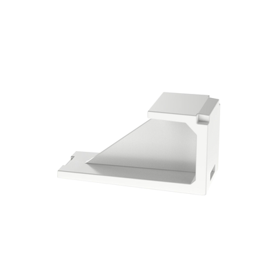 Módulo de Tapa Ciega (Inserto Ciego), Mini-Com, Color Blanco, 1 Pieza