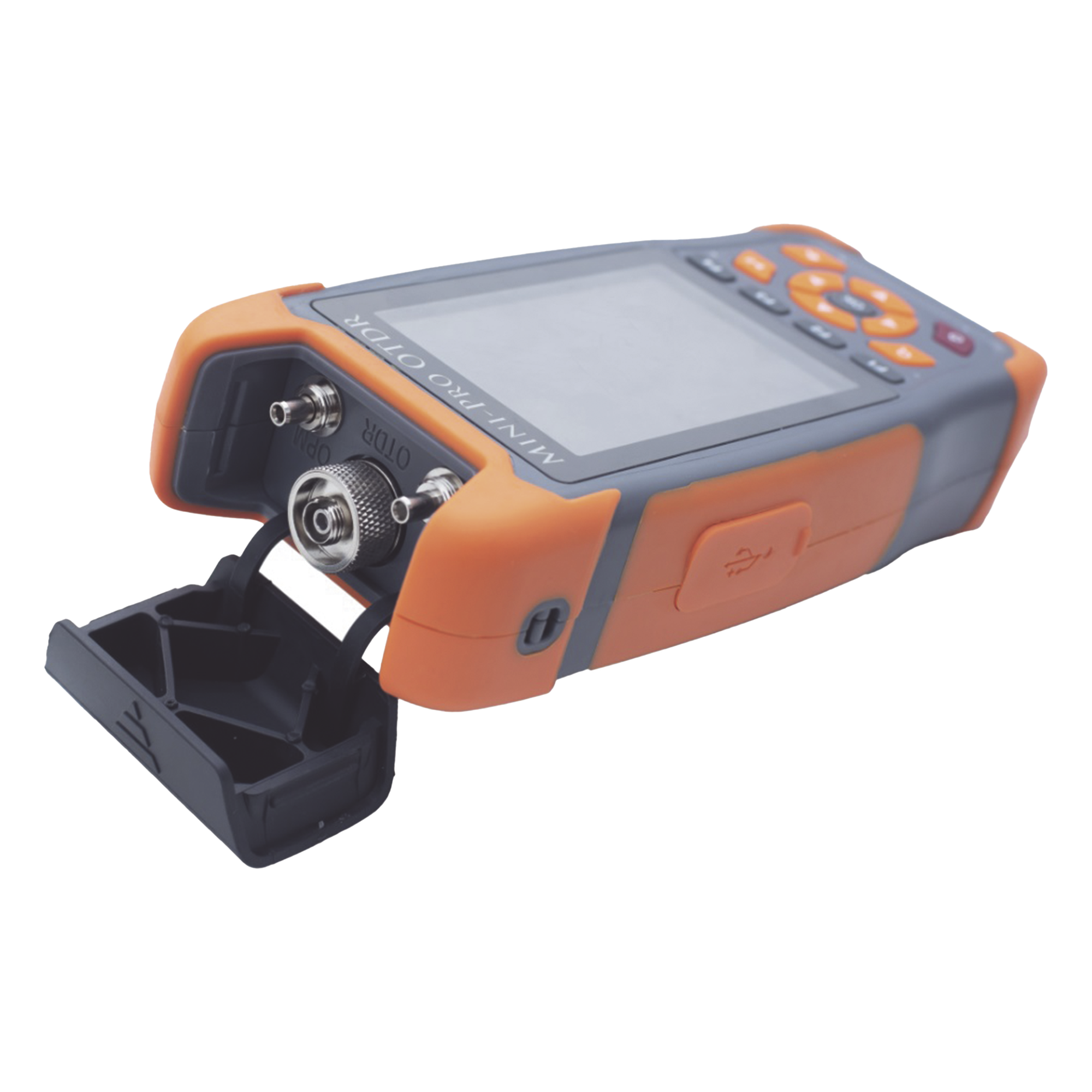 Medidor de Potencia Óptica (OPM) para Fibra Óptica en Redes FTTx / Soporta 3 Longitudes de Onda: 1310nm, 1490nm y 1550nm / Rango de Medición de -40 a 25dBm / Incluye Función VFL 10mW / Función para Probar de Cables — LINKEDPRO BY EPCOM · SKU LP-P-OPM-R