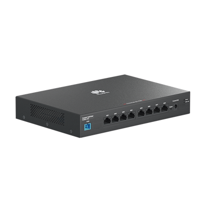 HUAWEI MiniFTTO - ONU Switch Gigabit / 8 puertos 10/100/1000Mbps + 1 PON (SC/UPC)/ Downstream 2.488 Gbps / Upstream 1.244 Gbps / modo puente / Administración Nube