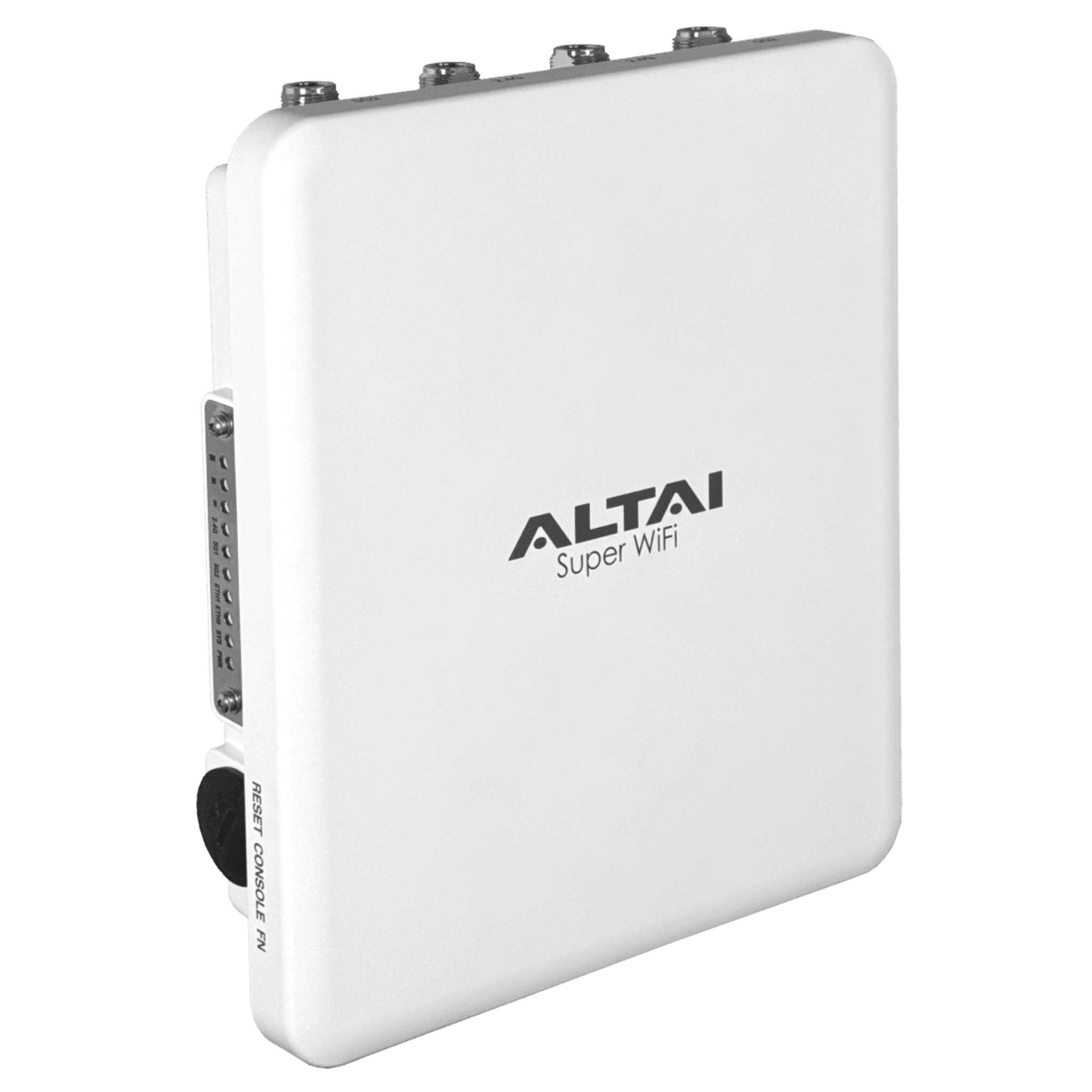 Punto de Acceso Mesh Para Exterior WiFi 6 / 4.177 Gbps Total / Triple Radio 2.4 + 5 + 5 GHz / Hasta 768 Clientes Concurrentes / Hasta 380 m de Cobertura / IP67 — ALTAI TECHNOLOGIES · SKU A660X