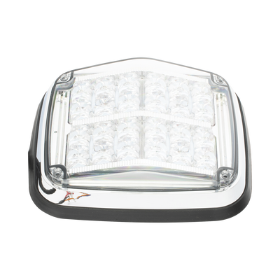 Luz de advertencia de 8 X 6", Color Claro, SAE, IP67, Ideal para Ambulancias
