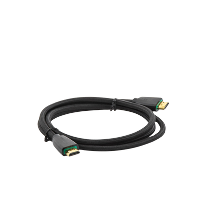 Cable HDMI 2.0 de Nylon Trenzado / 1.5 m / 4K@60Hz / HDR / 3D / HEC (Canal Ethernet HDMI) / ARC (Canal de Retorno de Audio / Color Profundo de 48 bits / Audio de 32 canales / HDCP 2.2 /Audio DTS: X / 18 Gbps / Blindaje de 4 capas