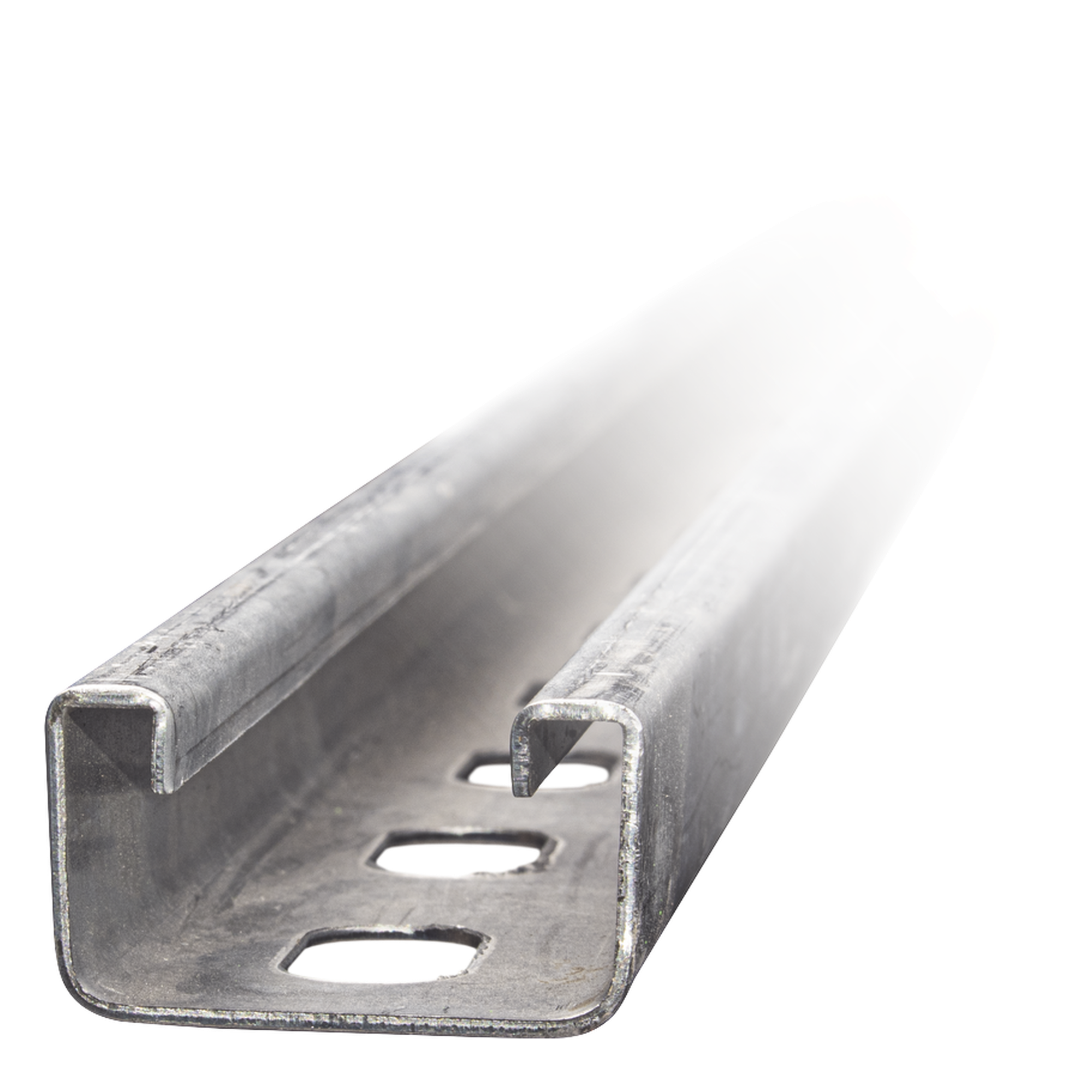 Unicanal Perforado 4 X 2 cm X 3 m / Calibre 12 / Galv. Electrolítico. — ANCLO · SKU ANC-UOR-4X2