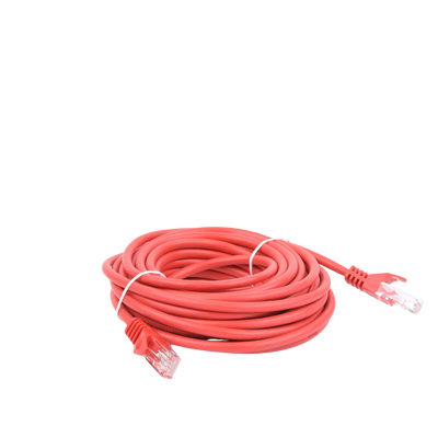 Cable de Parcheo UTP Cat5e - 7.0 Metros (22.97 Pies) - Rojo