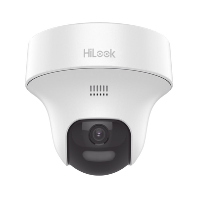 [Audio Bidireccional + Dual Light + ColorVu] Turret PT TURBOHD 2 Megapixel (1080p) / Lente 3.6 mm / 25 mts IR EXIR + 20 mts Luz Blanca / Micrófono y Bocina Integrado / dWDR