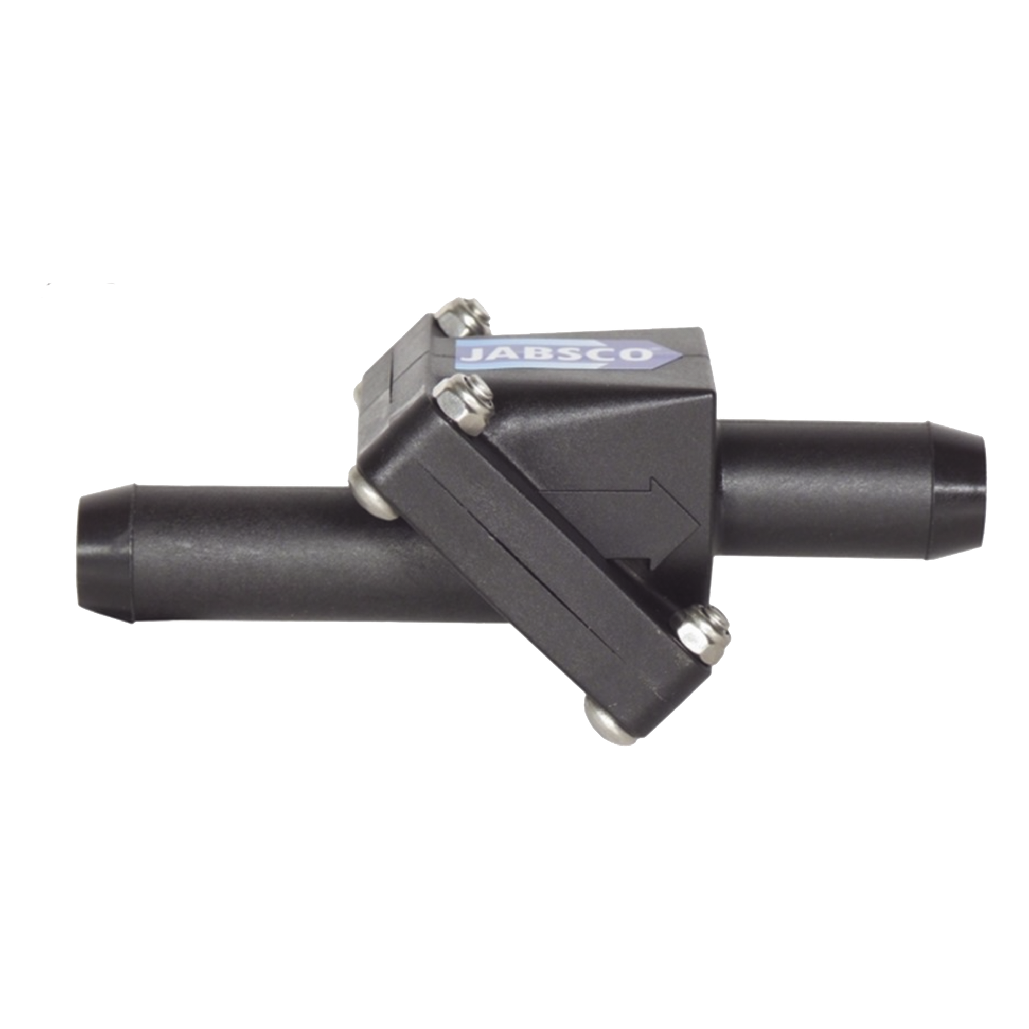 Válvula Anti-Retorno en Línea / Conexión 19 mm (3/4') / Cuerpo 108x55x50 mm / Cebado de Bomba / Puerto Ajustable — RULE · SKU 29295-1011