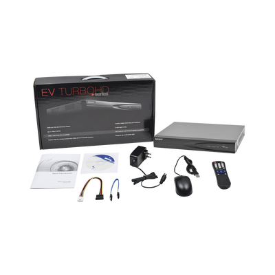 DVR 8 Canales TurboHD + 2 Canales IP/ 2 Megapixel/ 1 Bahía de Disco Duro / H.264+ / 1 Canal de Audio / Videoanálisis